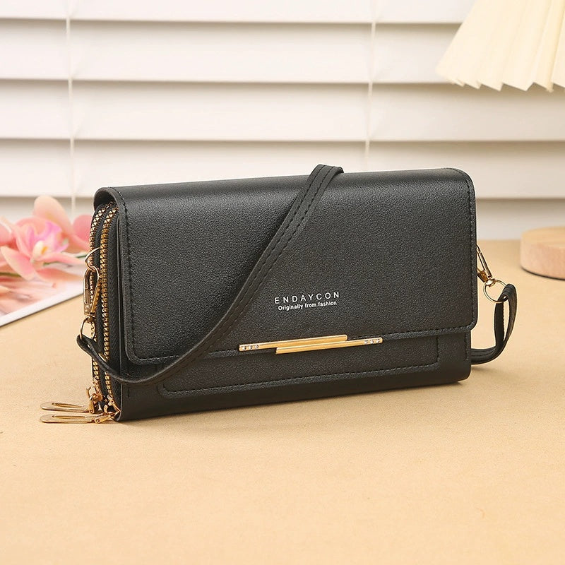 Pixor Fashionable Shoulder Bag, Coin Purse, Equipped with RFID Protection