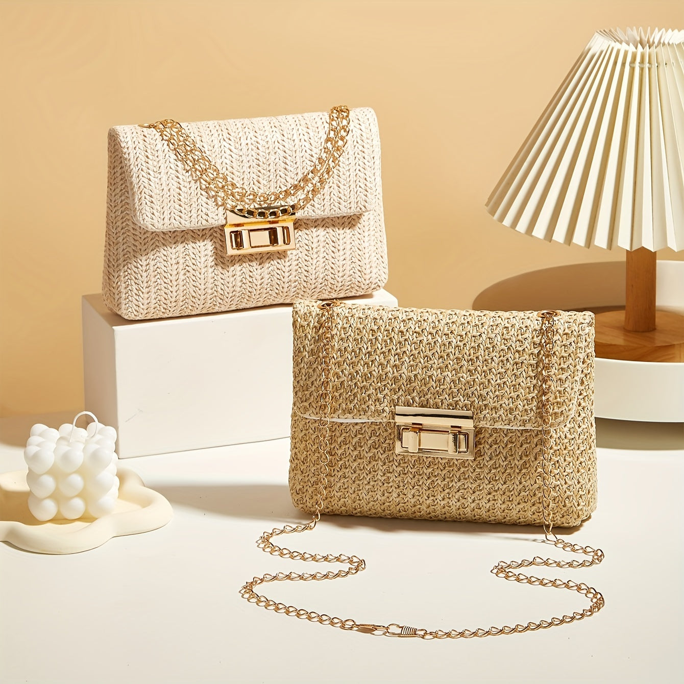 Pixor Chain Strap Crossbody Bag - Elegant Style Women's Bag For Occasion Theme And Banquet Outfits