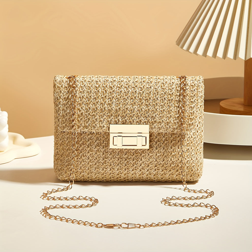 Pixor Chain Strap Crossbody Bag - Elegant Style Women's Bag For Occasion Theme And Banquet Outfits