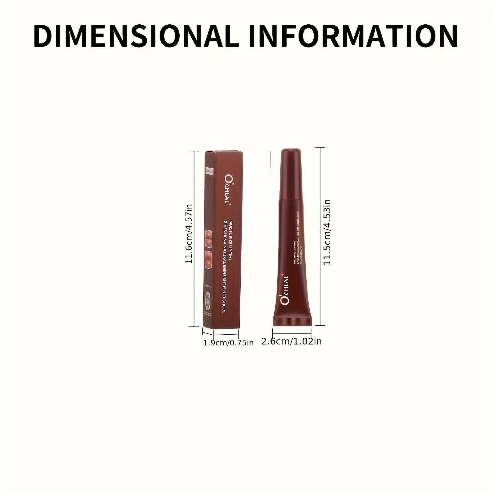 Pixor O'CHEAL Hydrating Lip Oil & Gloss - Moisturizing, Plumping Effect, Matte Finish