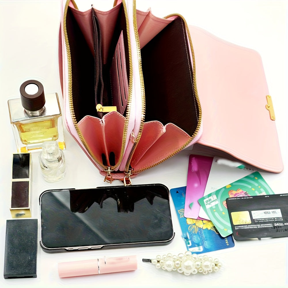 Pixor Fashionable Shoulder Bag, Coin Purse, Equipped with RFID Protection