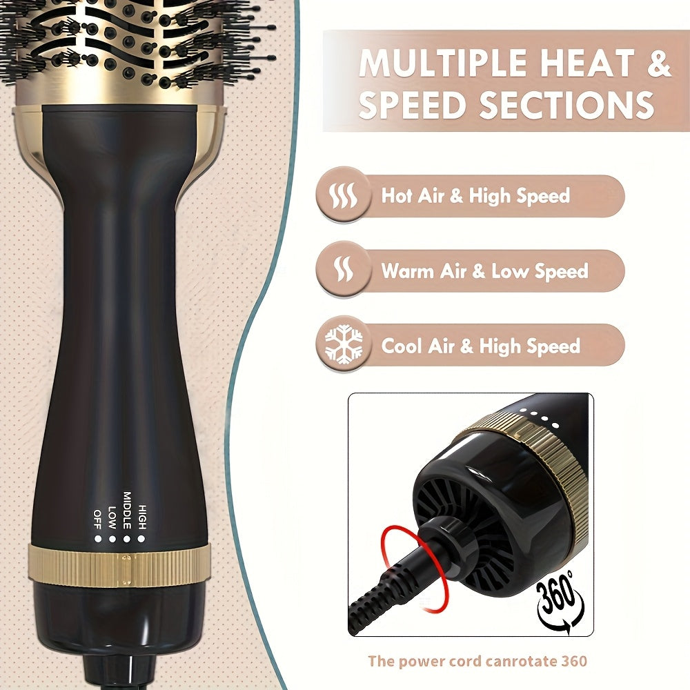 Pixor 1pc 2-in-1 multi-functional hot air brush