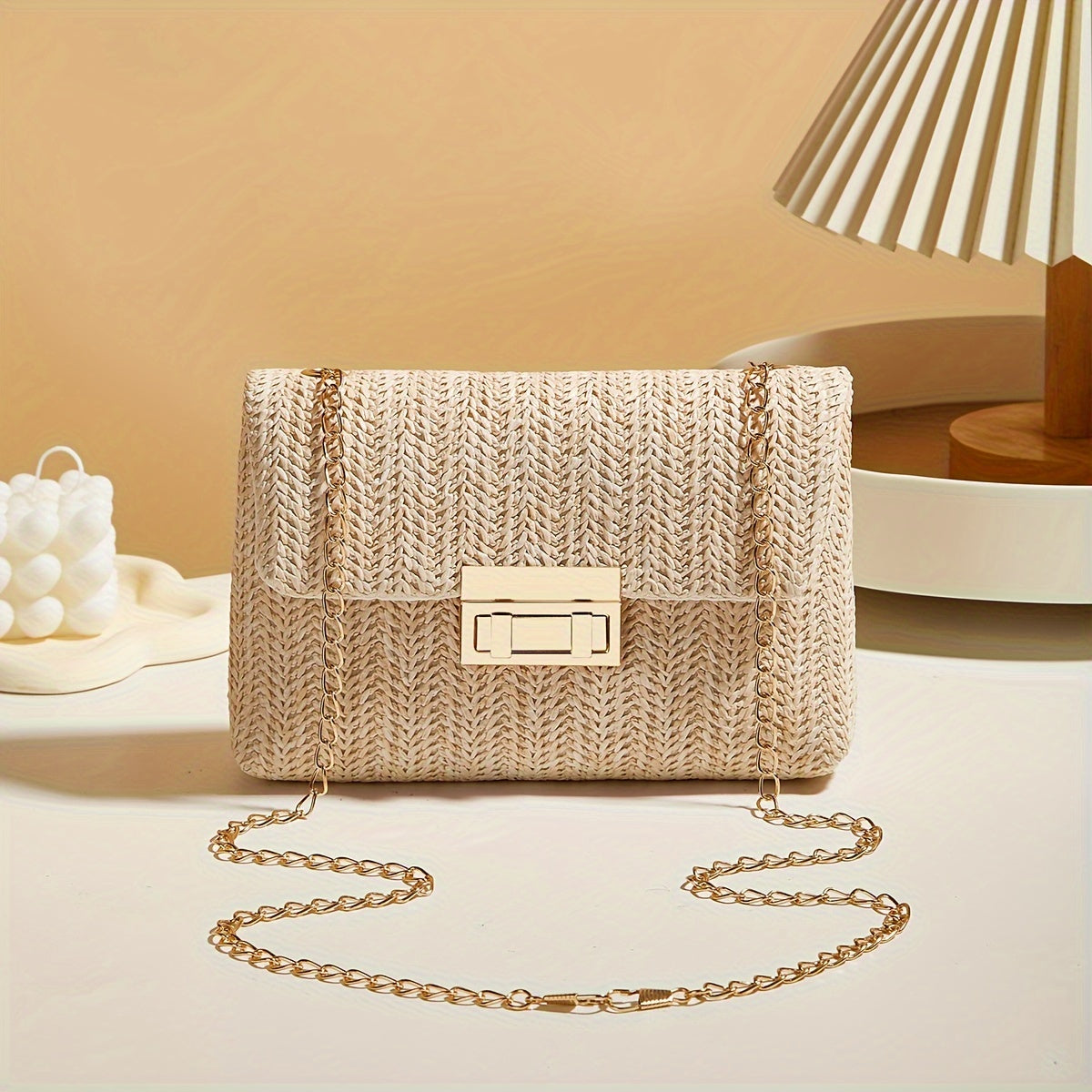 Pixor Chain Strap Crossbody Bag - Elegant Style Women's Bag For Occasion Theme And Banquet Outfits