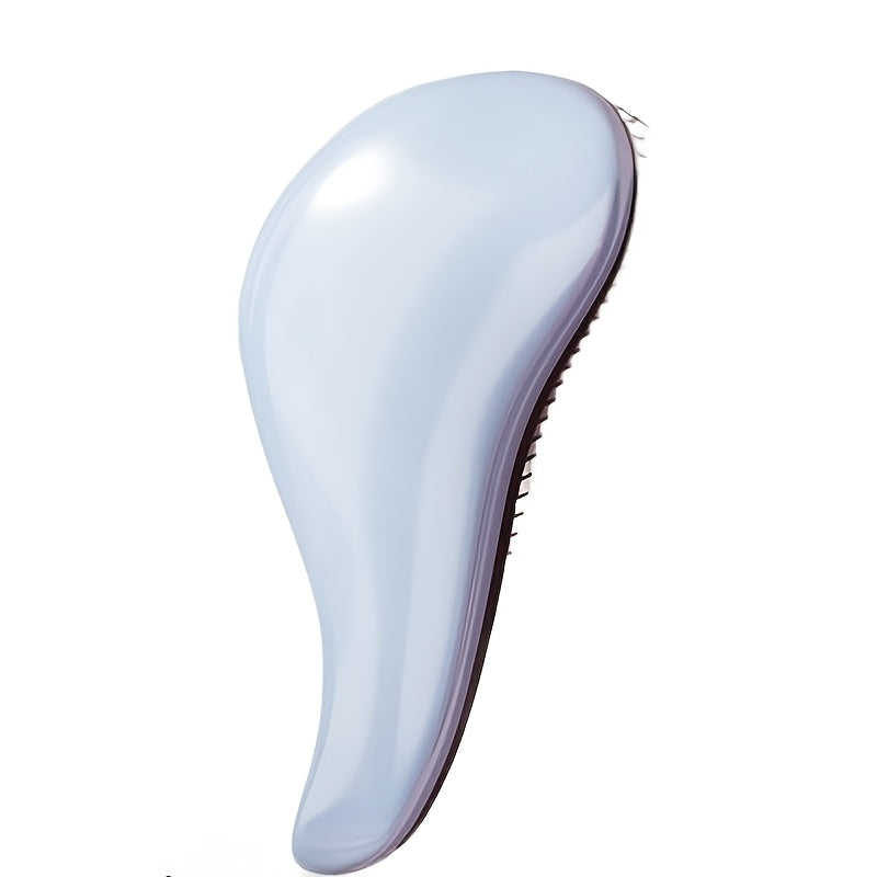 Pixor 1pc Ergonomic Anti-Static Hair Brush with Cushioned Handle & Scalp Massager - Detangling Brush with Soft Nylon-like Design