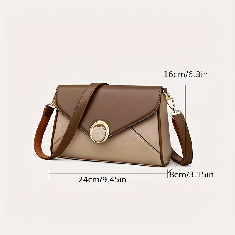 Pixor Stylish Two-Tone Women’s Crossbody Bag