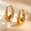 Pixor High-End Stainless Steel Cross-Border European American Stud Earrings for Women