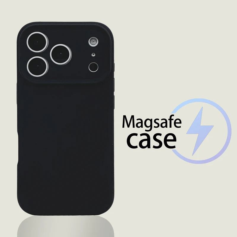 Pixor Original Liquid Silicone MagSafe Armor Case For iPhone 17 17pro max Air 16Pro 16