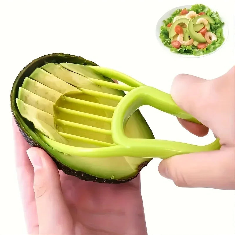 Pixor Multifunctional 3 in 1 Avocado Slicer, Outdoor Home Kitchen Camping Accessories Tools