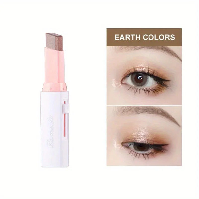 Pixor Two Color Gradient Eye Shadow Stick Three Dimensional Natural