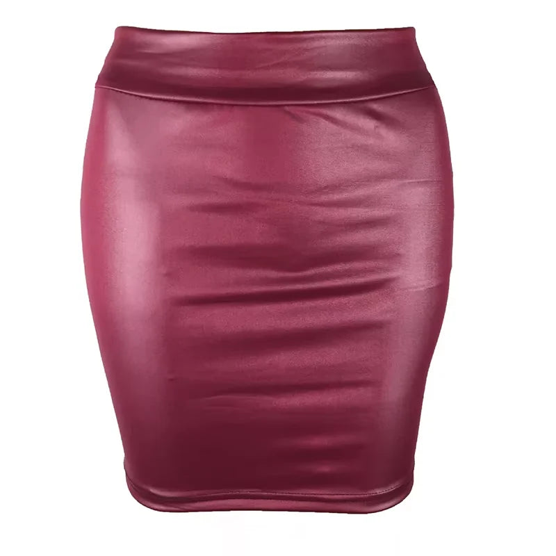 Pixor Women Summer Mini Skirts High-waist Slim Fittness Hip Pencil Skirts