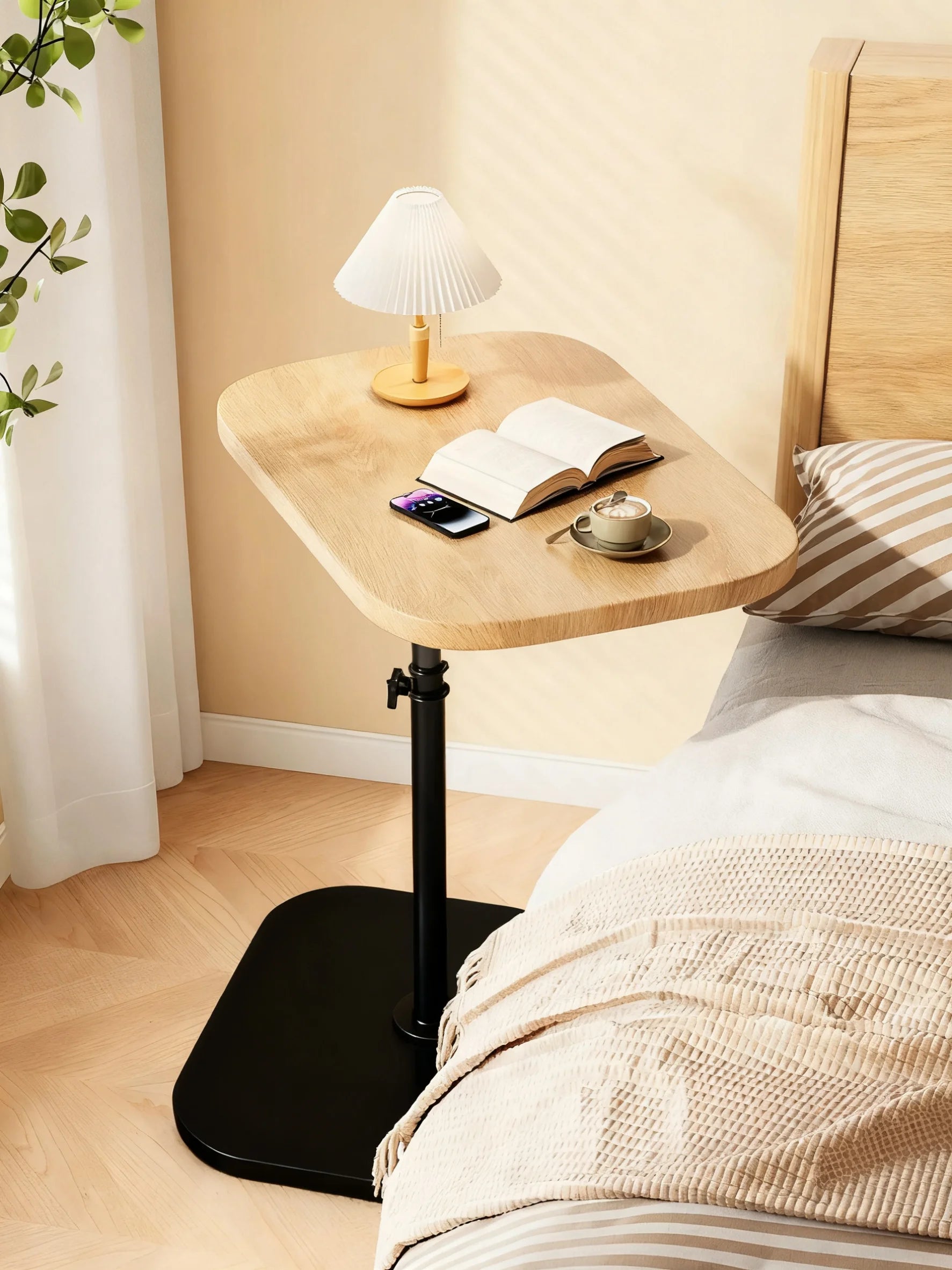 Pixor Portable Adjustable Folding Side Table/Laptop Desk