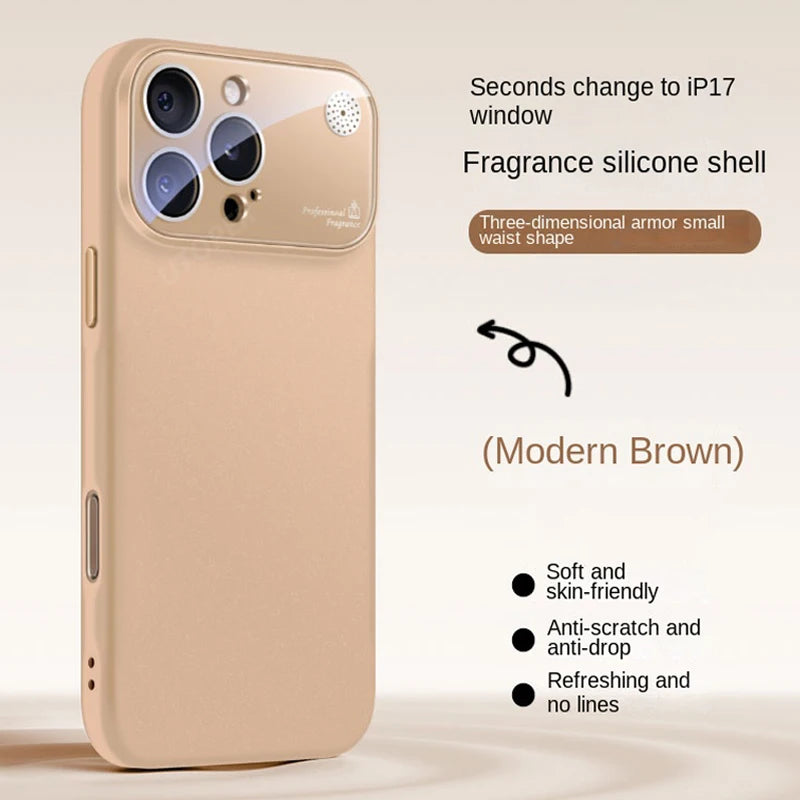 Pixor Trendy Style Liquid Silicone Anti-scratch Case for iPhone 17 16 15 14 13 12 11 Pro Max Plus Air