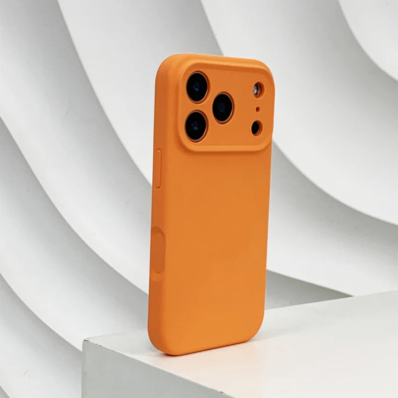 Pixor Original Liquid Silicone MagSafe Armor Case For iPhone 17 17pro max Air 16Pro 16