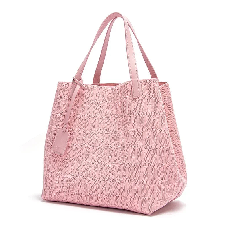 Pixor New Women's Handbag High Quality Fashion Classic Solid Women's Shoulder Bag