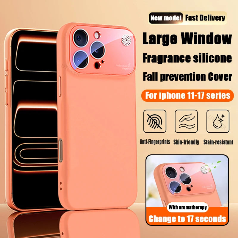 Pixor Trendy Style Liquid Silicone Anti-scratch Case for iPhone 17 16 15 14 13 12 11 Pro Max Plus Air
