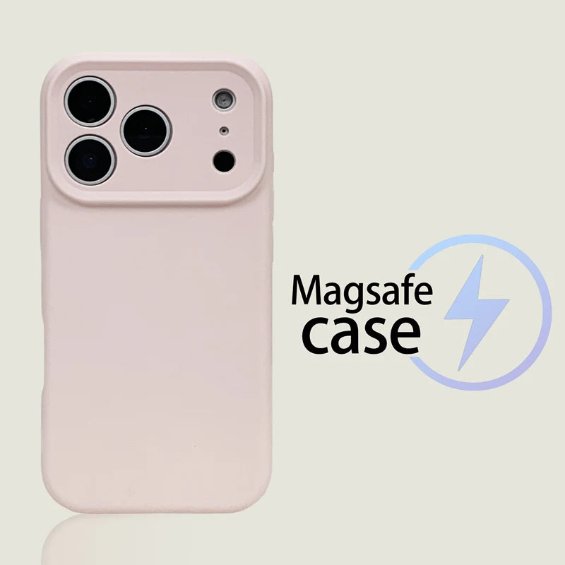 Pixor Original Liquid Silicone MagSafe Armor Case For iPhone 17 17pro max Air 16Pro 16
