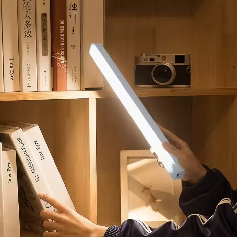 Cabinet Light USB Rechargeable Motion Sensor LED Bar Light Induction Night Light Portable Kitchen
