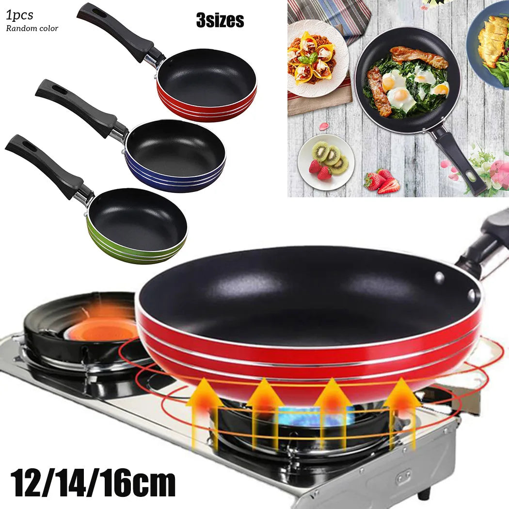 Pixor Pan Frying Egg Skillet Pot Mini Cooking Omelette Pans Non-Stick Thickened Frypan Pot