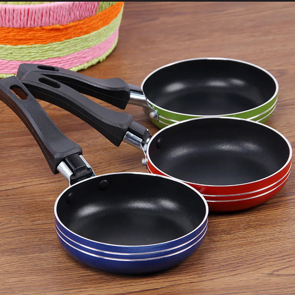 Pixor Pan Frying Egg Skillet Pot Mini Cooking Omelette Pans Non-Stick Thickened Frypan Pot