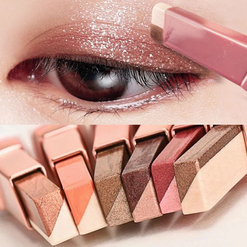 Pixor Two Color Gradient Eye Shadow Stick Three Dimensional Natural