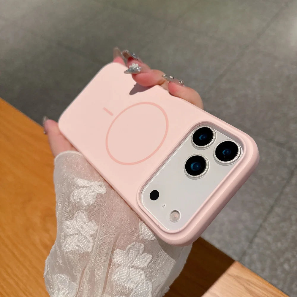Pixor Fine Magnetic Charging Phone Case for iPhone 17 Pro Max 16 Pro Max 17Pro 17Air