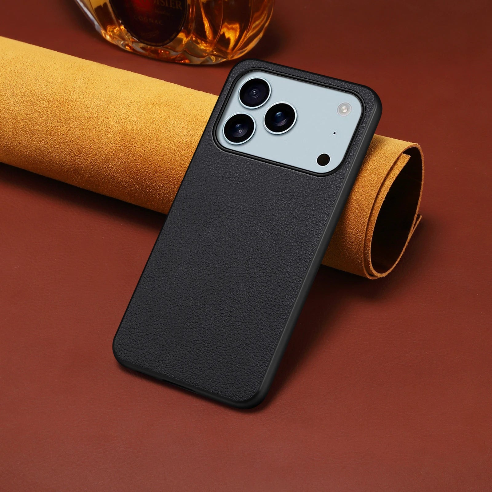 Pixor For iPhone 17Air 17Pro Max Luxury PU Leather Phone Back Case Cover for iPhone 17 17Air 17 Pro Max
