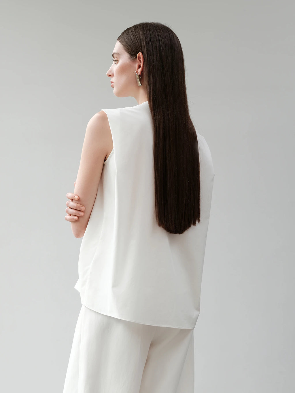 Pixor FSLE【Premium Series】2025 Summer Women's Textured Sleeveless Blouse