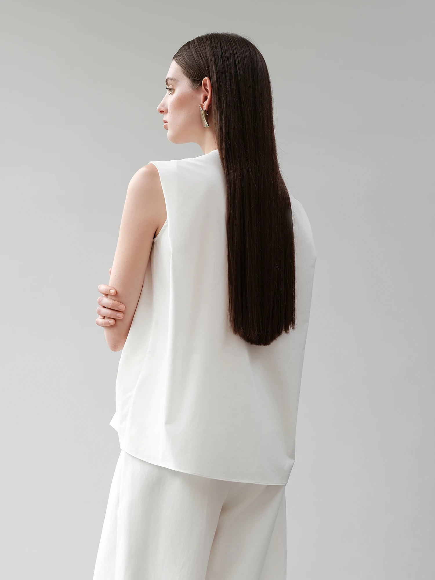 Pixor FSLE【Premium Series】2025 Summer Women's Textured Sleeveless Blouse