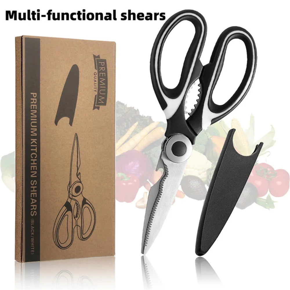 Pixor Multifunctional Scissors Kitchen Stainless Steel Scissors