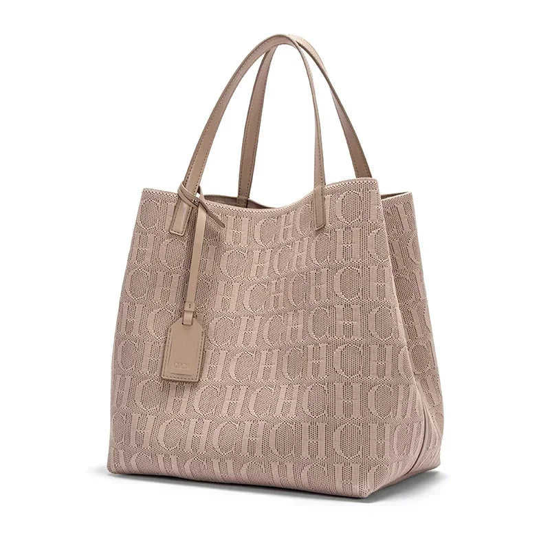 Pixor New Women's Handbag High Quality Fashion Classic Solid Women's Shoulder Bag