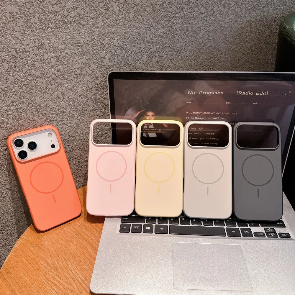Pixor Fine Magnetic Charging Phone Case for iPhone 17 Pro Max 16 Pro Max 17Pro 17Air