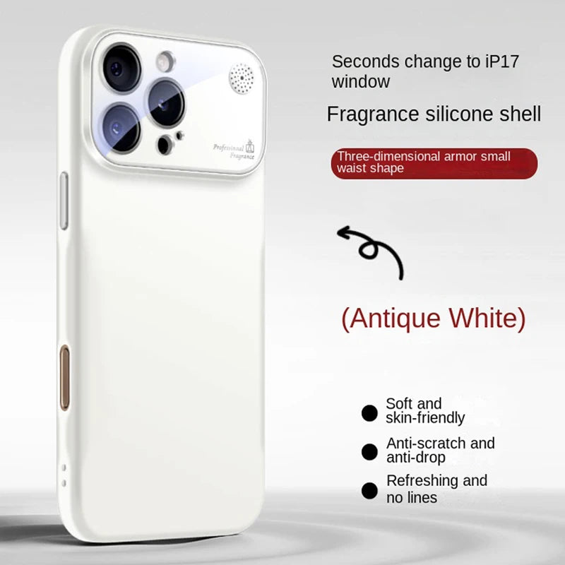 Pixor Trendy Style Liquid Silicone Anti-scratch Case for iPhone 17 16 15 14 13 12 11 Pro Max Plus Air