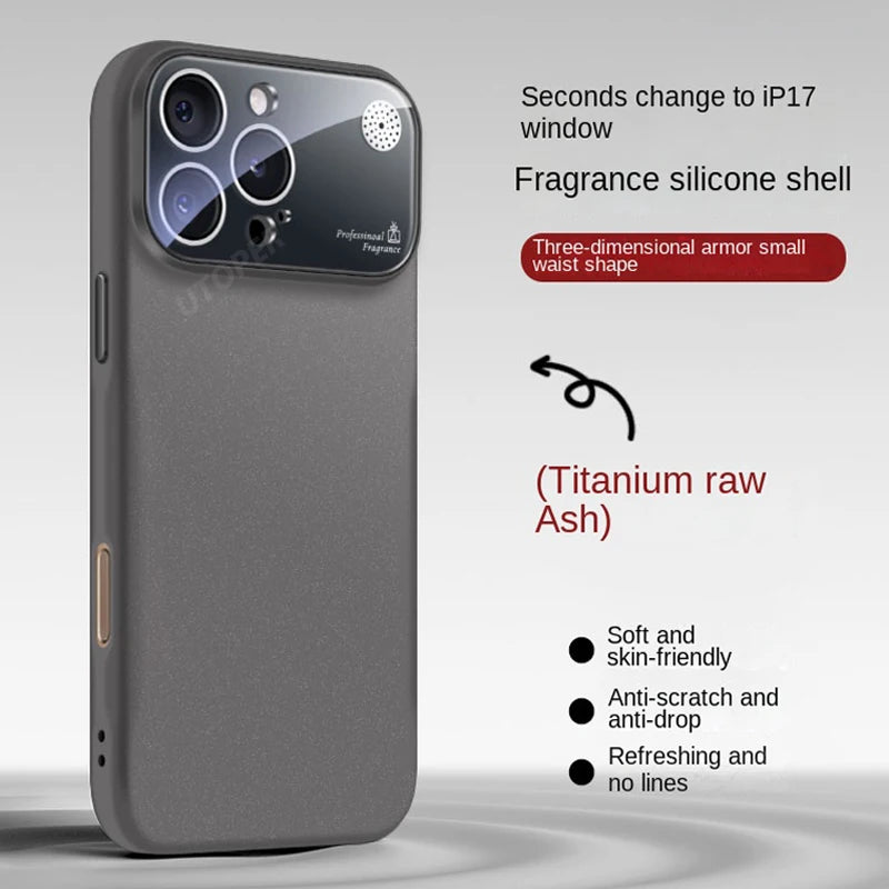 Pixor Trendy Style Liquid Silicone Anti-scratch Case for iPhone 17 16 15 14 13 12 11 Pro Max Plus Air
