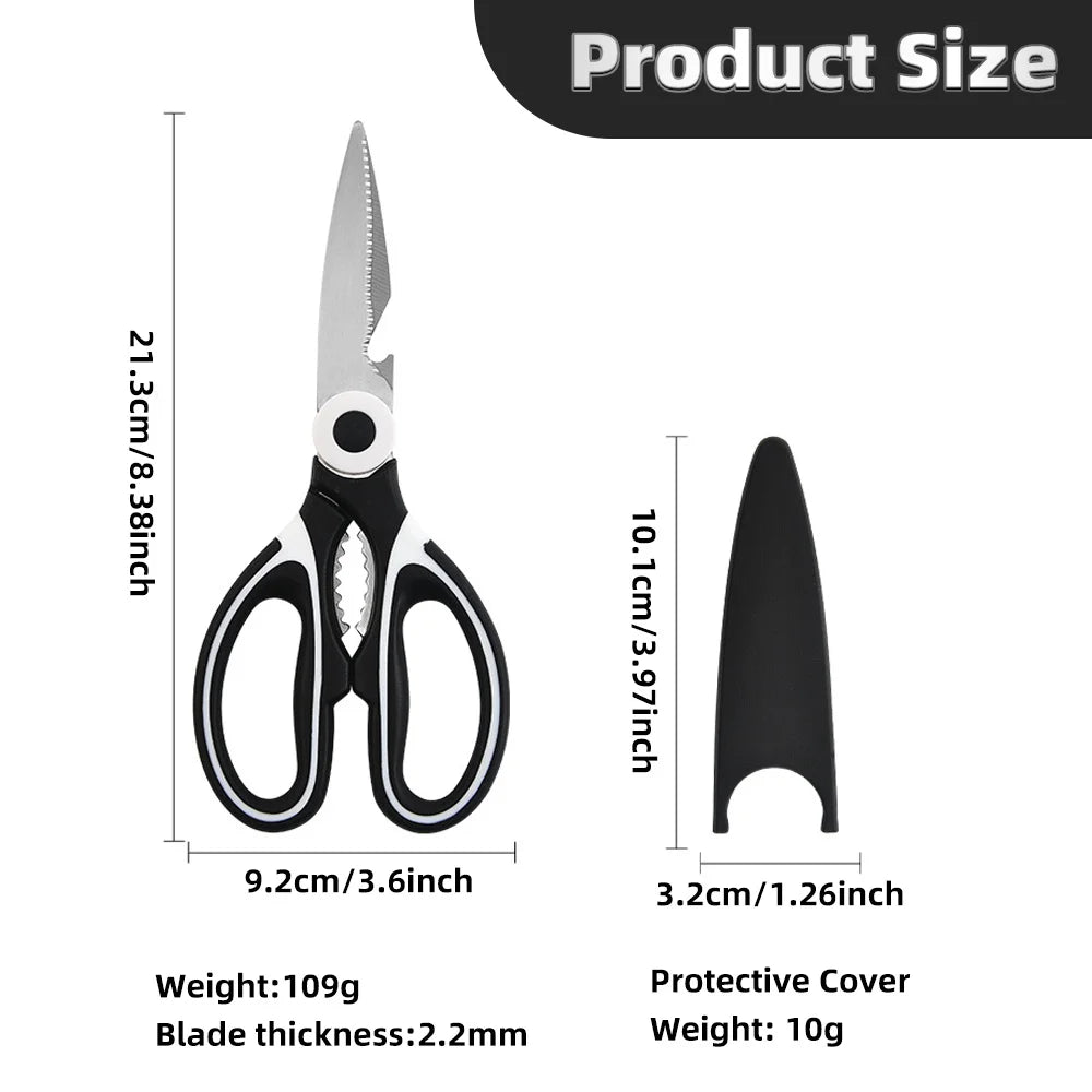Pixor Multifunctional Scissors Kitchen Stainless Steel Scissors