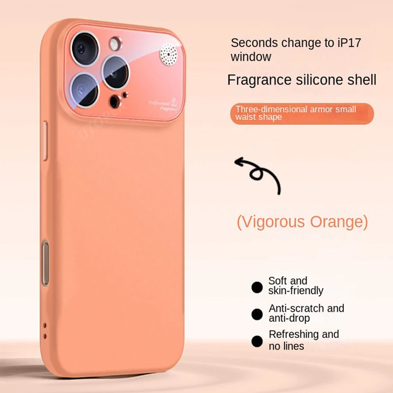 Pixor Trendy Style Liquid Silicone Anti-scratch Case for iPhone 17 16 15 14 13 12 11 Pro Max Plus Air