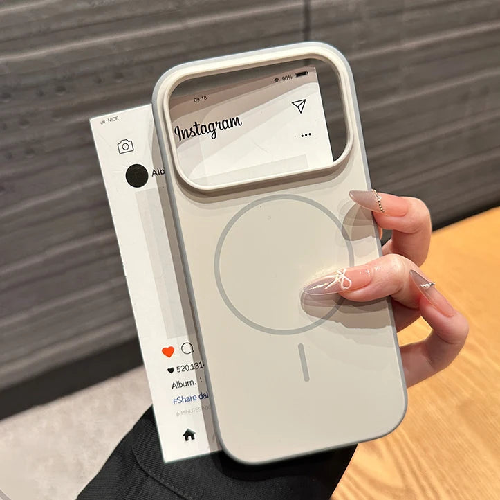 Pixor Fine Magnetic Charging Phone Case for iPhone 17 Pro Max 16 Pro Max 17Pro 17Air