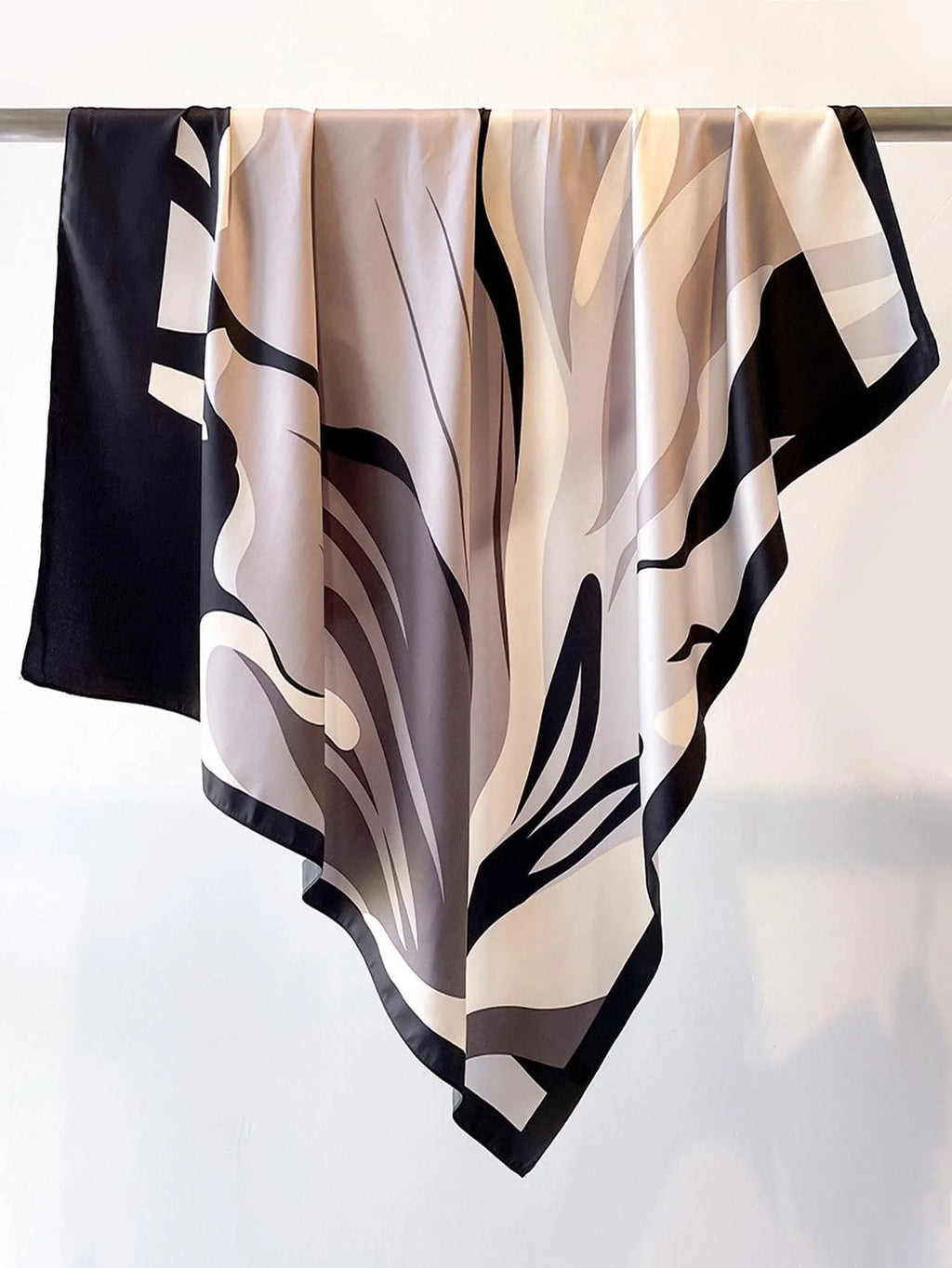 Pixor 1PC Silk Texture Scarf 35" Large Square Lightweight
