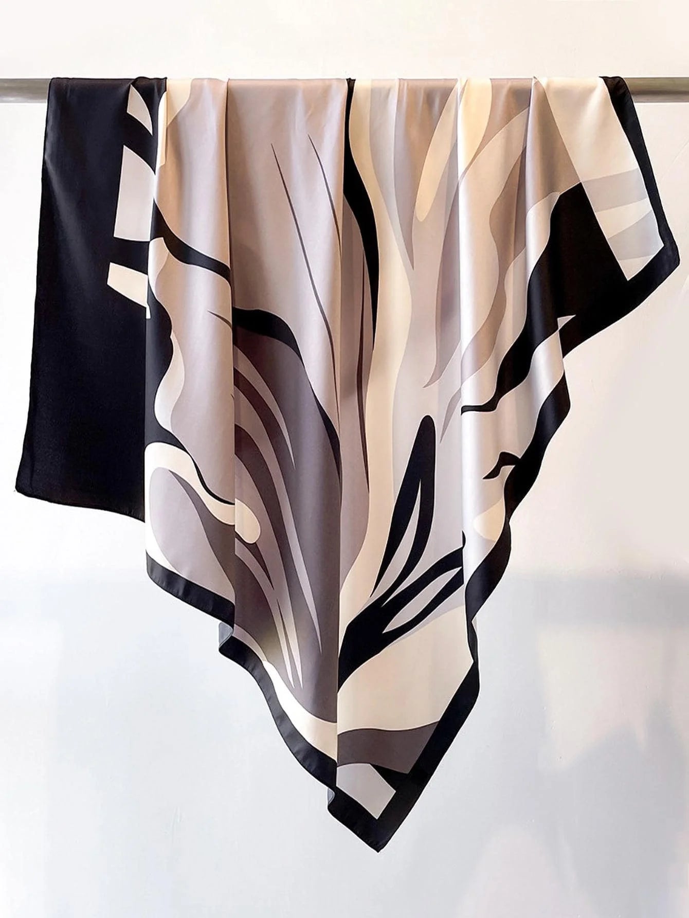 Pixor 1PC Silk Texture Scarf 35" Large Square Lightweight