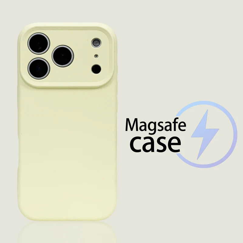 Pixor Original Liquid Silicone MagSafe Armor Case For iPhone 17 17pro max Air 16Pro 16