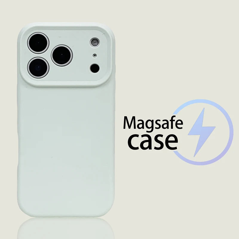 Pixor Original Liquid Silicone MagSafe Armor Case For iPhone 17 17pro max Air 16Pro 16