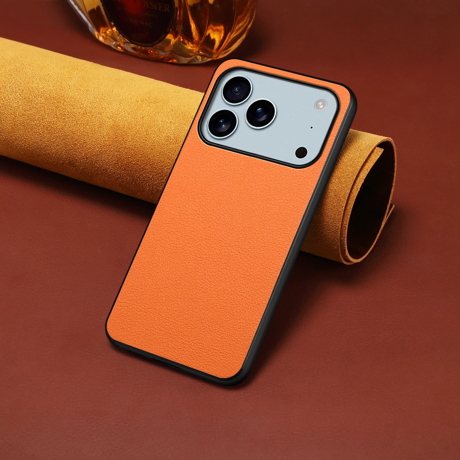 Pixor For iPhone 17Air 17Pro Max Luxury PU Leather Phone Back Case Cover for iPhone 17 17Air 17 Pro Max