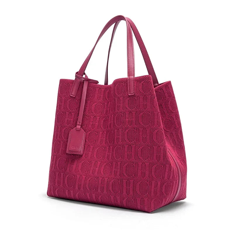 Pixor New Women's Handbag High Quality Fashion Classic Solid Women's Shoulder Bag