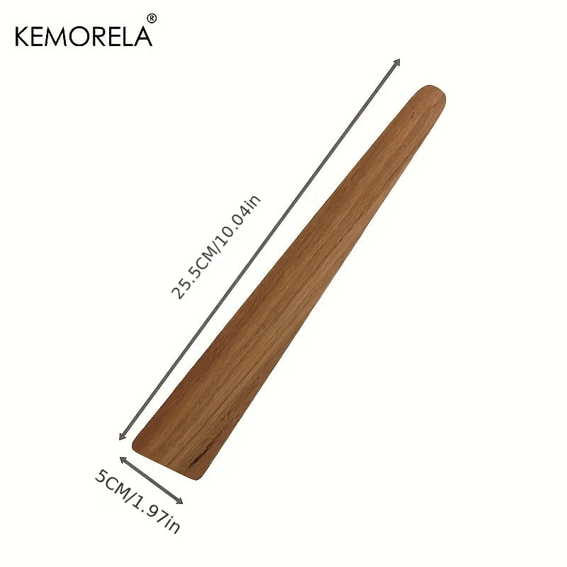 Pixor 1PCS Teak Wood Tableware Spatulas Kitchen Gadgets Triangular Cooking Spatula