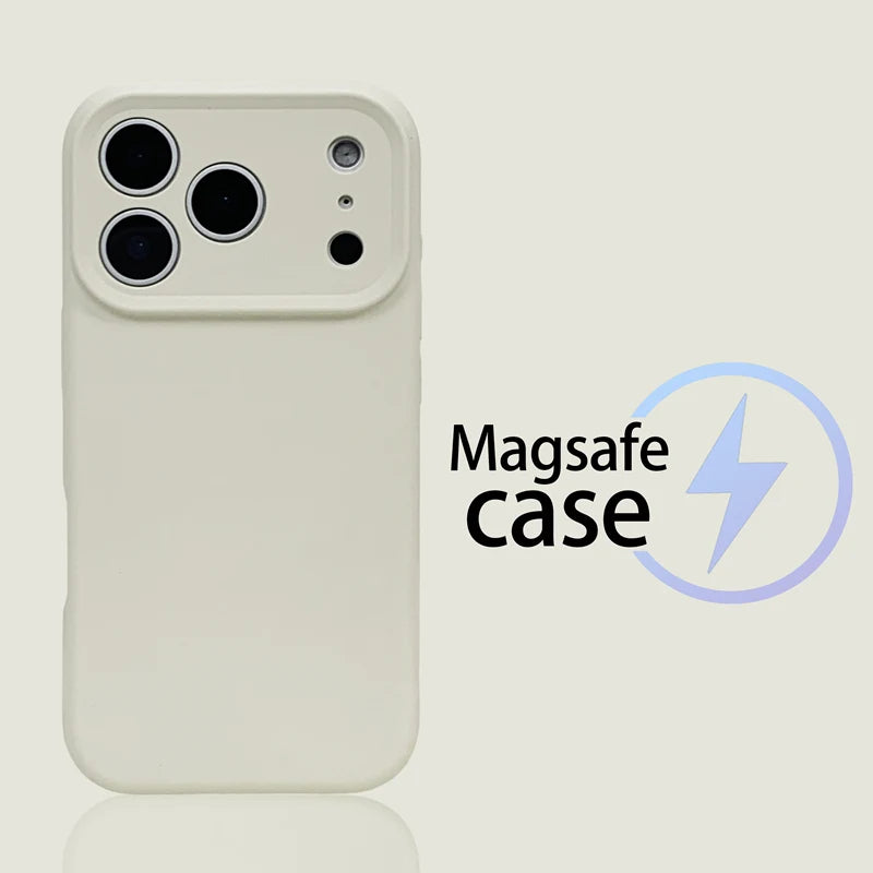 Pixor Original Liquid Silicone MagSafe Armor Case For iPhone 17 17pro max Air 16Pro 16
