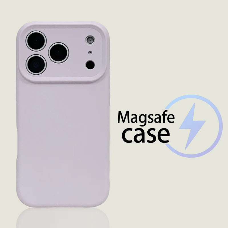 Pixor Original Liquid Silicone MagSafe Armor Case For iPhone 17 17pro max Air 16Pro 16