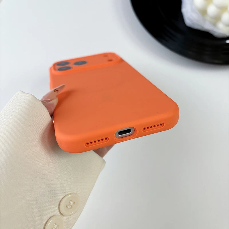 Pixor Magsafe Magnetic Wireless Charging Solid Color Liquid Silicone Phone Case for IPhone 17 Pro Max 17 Air