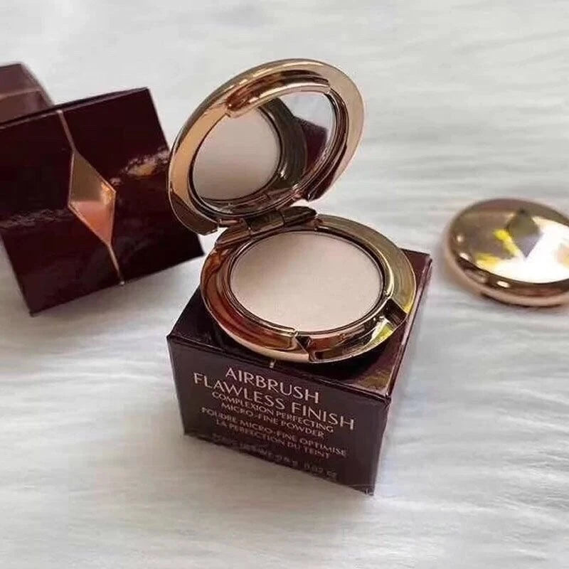 Pixor Mini Charlotte Tilbury Airbrush Flawless Finish Setting Powder Sample Lasting Oil Control