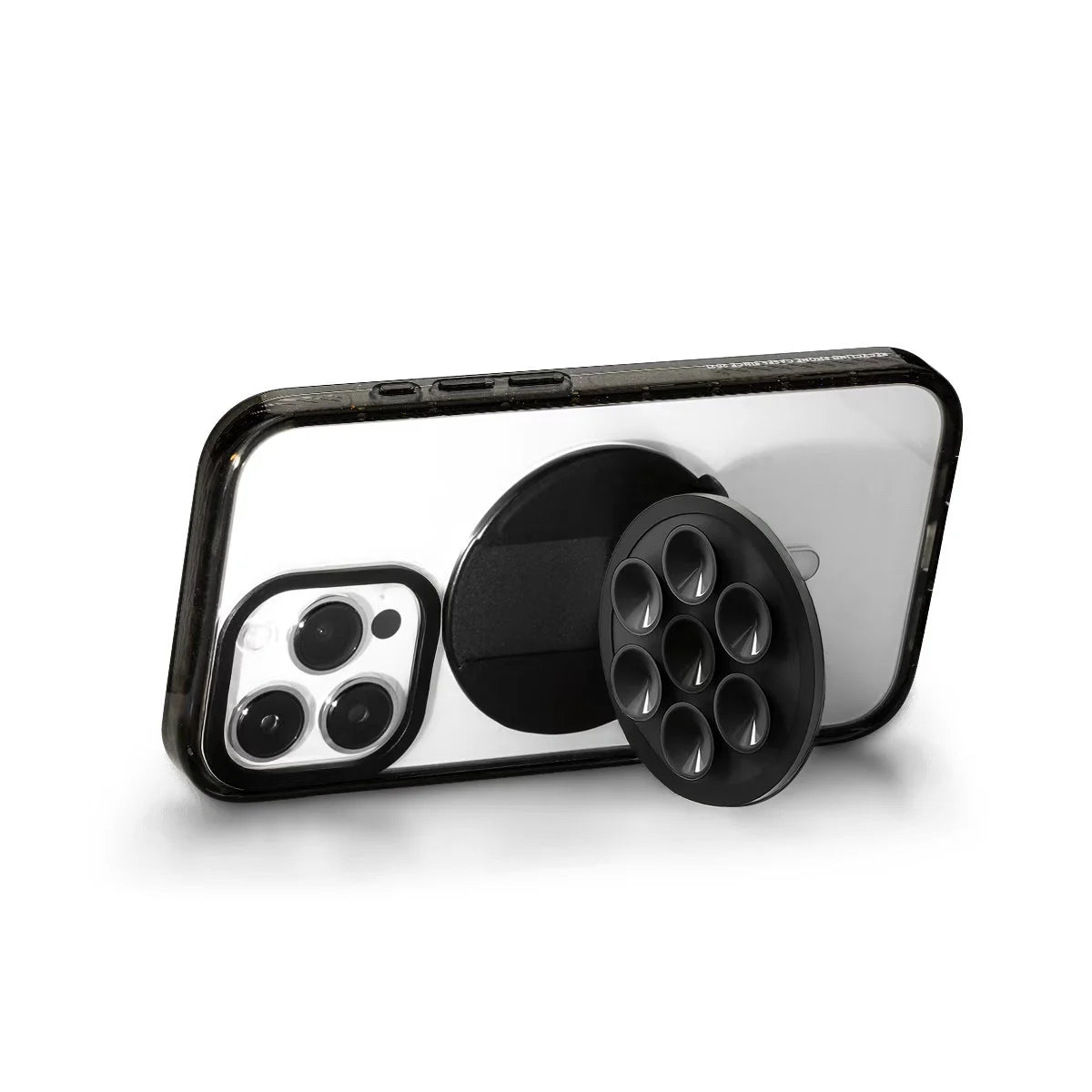 Pixor Phone Accessories Flower Sucker Magnetic Folding Phone Stand for IPhone 17 Pro Max