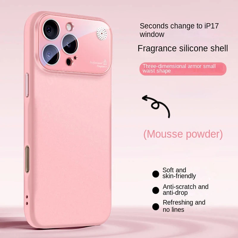 Pixor Trendy Style Liquid Silicone Anti-scratch Case for iPhone 17 16 15 14 13 12 11 Pro Max Plus Air