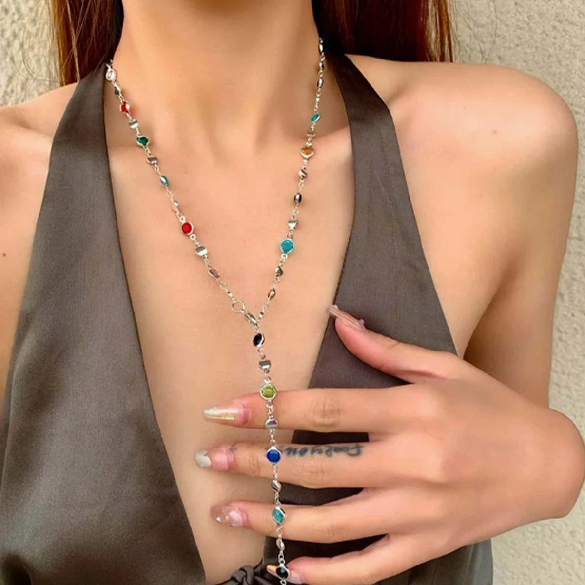 Pixor 1PC Women's Fashion Trendy Geometric Necklace Jewelry